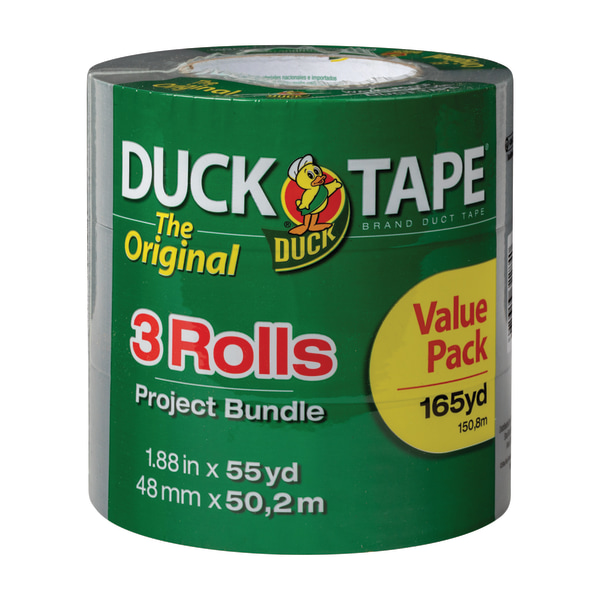 Duck Brand The Original 1.88 in x 55 yd Silver Duct Tape, 10 pack 