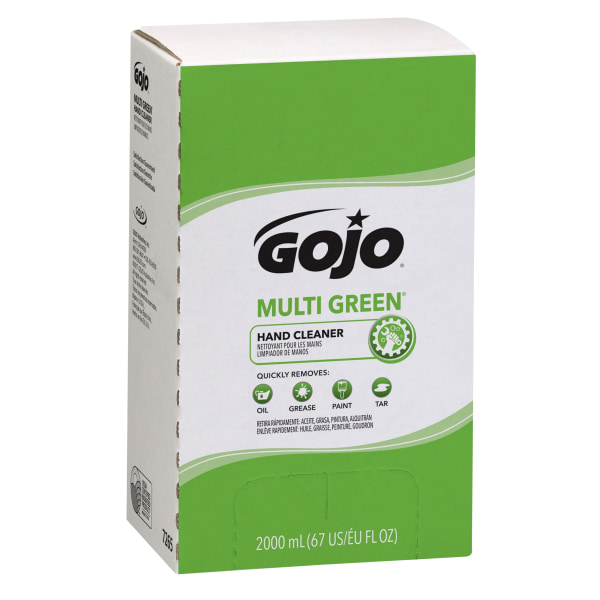 Gojo MULTI GREEN Hand Cleaner Refill 2000mL Citrus Scent Green 1/Carton 7265