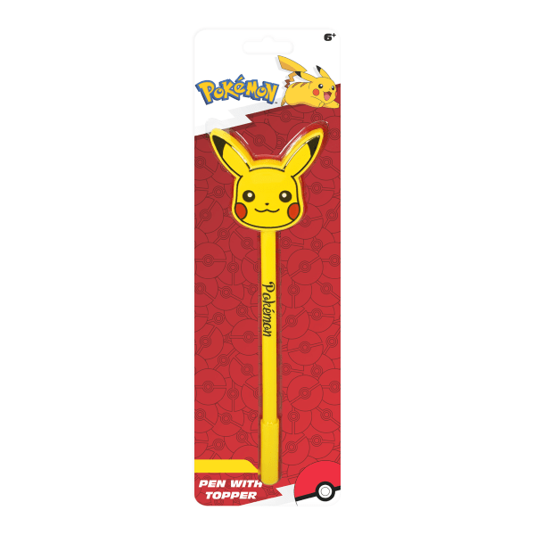 pokemon rubber topper pen