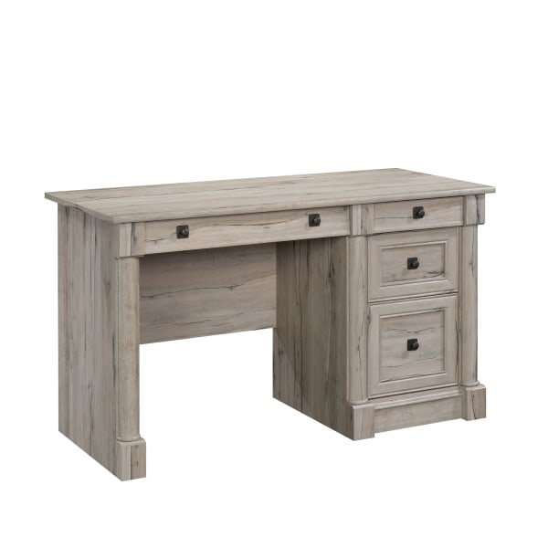 Sauder Palladia Contemporary Wood Computer Desk in Split Oak