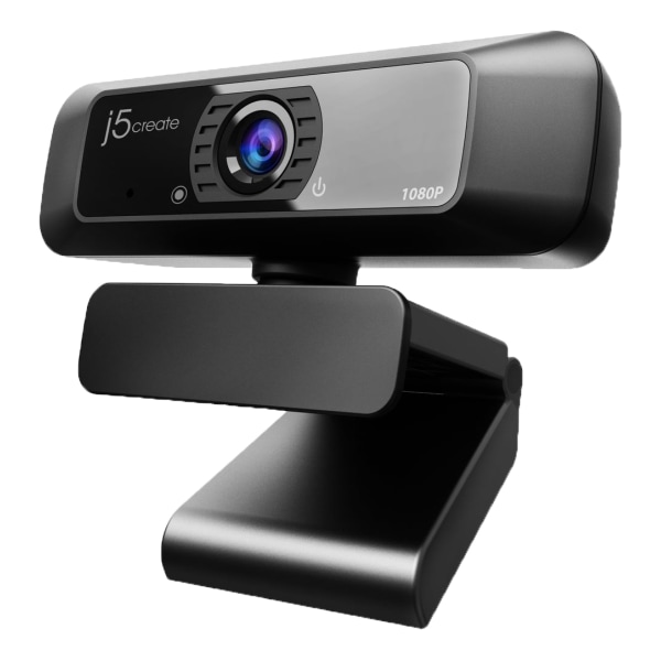 j5create - USB HD Webcam with 360° Rotation - Black