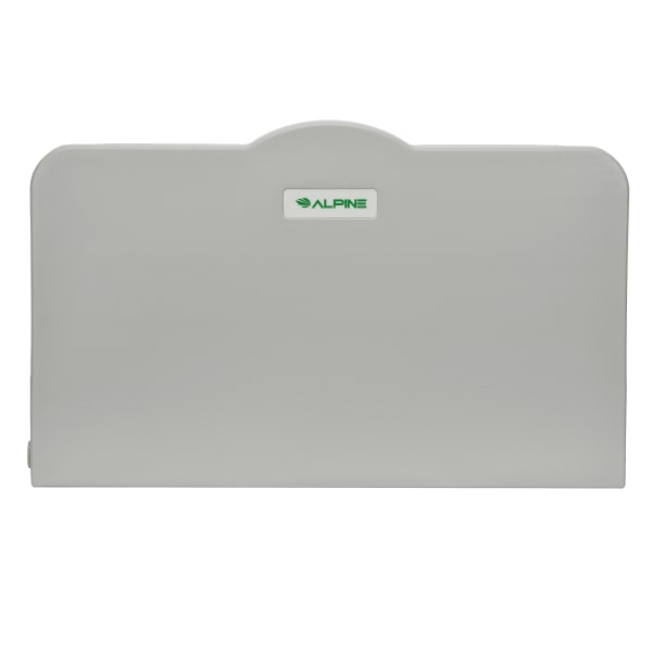 Alpine Compact Horizontal Baby Changing Station, 19-13/16"H x 32-1/8"W x 18-1/8"D, White