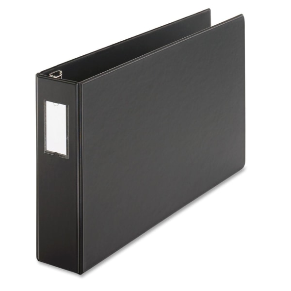 Cardinal Premier Easy Open 11 x 17 Locking Slant-D Ring Binder  3  Cap  Black