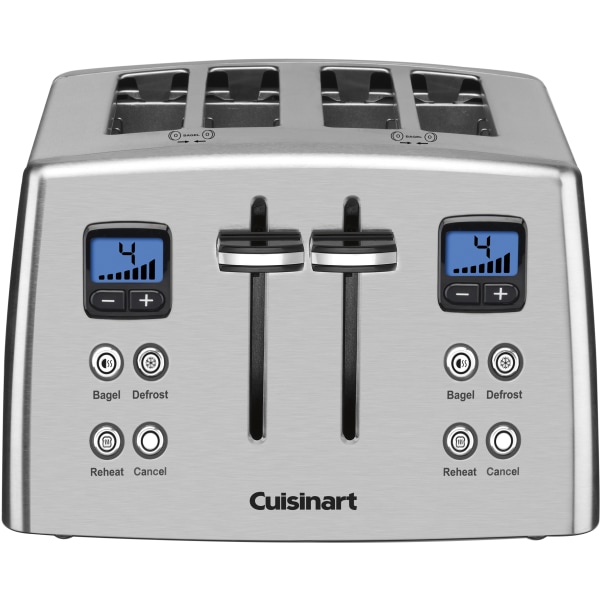 Cuisinart Toasters 4 Slice Countdown Metal Toaster New CPT-435P1