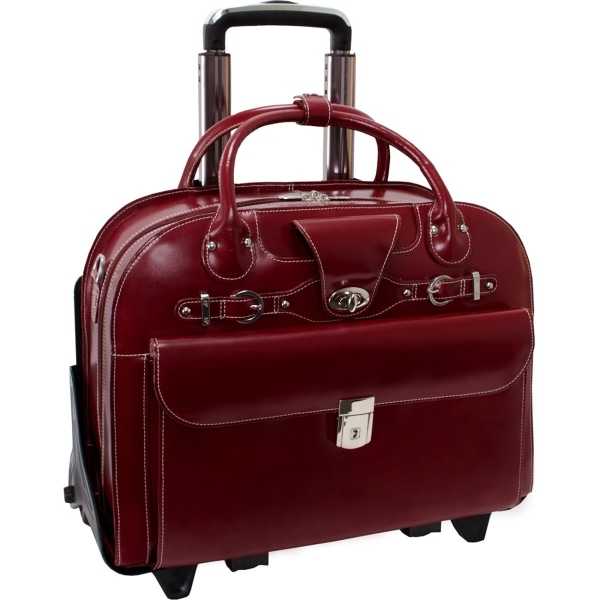 McKlein Roseville Detachable Wheeled Briefcase