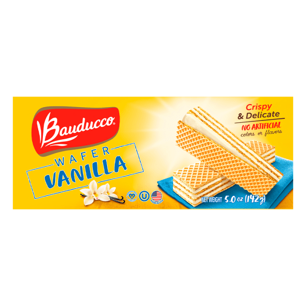 BAUDUCCO, WAFER, VANILLA