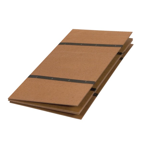 DMI Foldable Box Spring  Bunkie Board  Bed Support Slats for Support to Streamline and Minimize the Bed  No Assembly Needed  Full Size  60 x 48