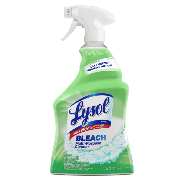 Lysol All Purpose Cleaner Spray, White & Shine w. Bleach, 32oz