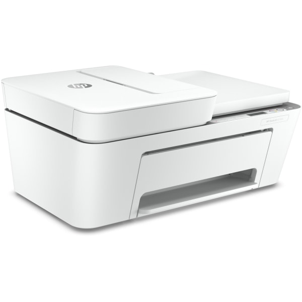 HP - DeskJet 4155e Wireless All-In-One Inkjet Printer with 6 months of Instant Ink Included with HP+ - White