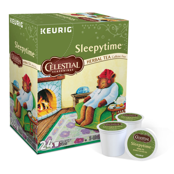 (BBD:02/Jun/2024) Celestial Seasonings, Sleepytime Keurig K-cups, Tea Pods, 24 Ct
