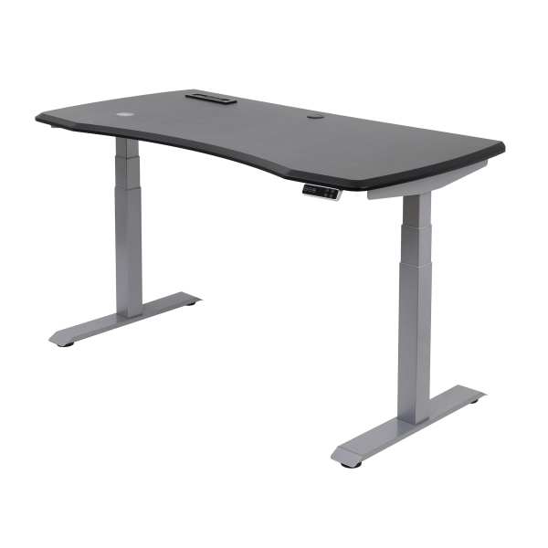 WorkPro® 60"W Electric HeightAdjustable Standing Desk with Wireless