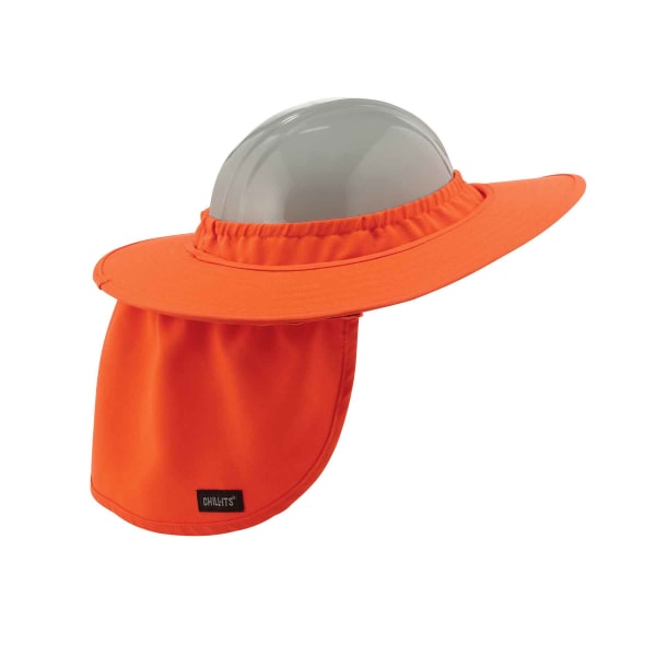 Ergodyne Chill-Its 6660 Hard Hat Brim w/ Shade  Orange