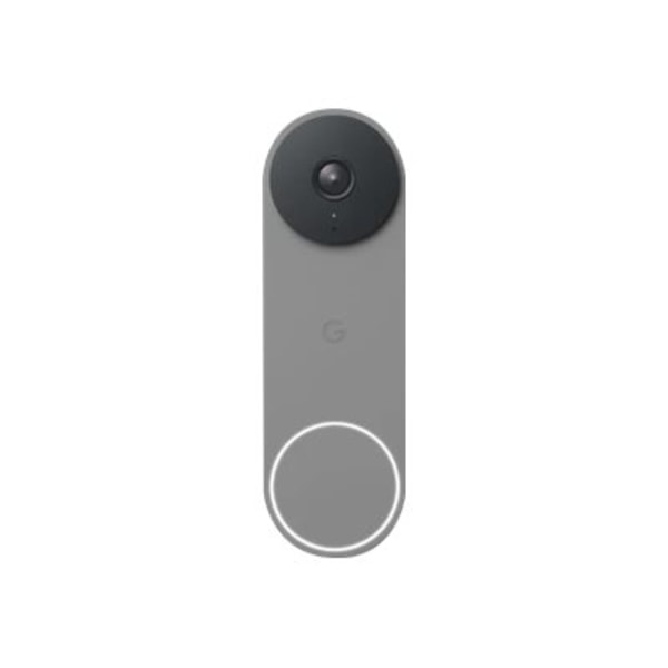 Google - Nest Doorbell Wired (2nd Generation) - Ash