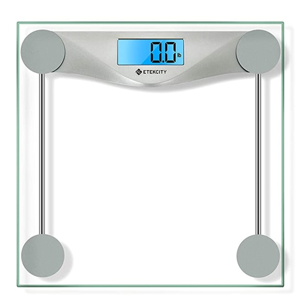 Etekcity Scale for Weight  400lb Capacity Bathroom Scale with LCD Display  Silver  EB4074C