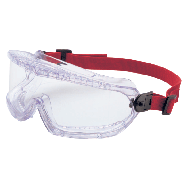 2 Pack of Uvexx V-Maxx Antifog Clear Goggle Anti-fog  Elastic Headband  Wraparound Lens  Comfortable  Adjustable Strap  Scratch Resistant - Polycarbonate Lens  Neoprene Headband  Acetate Lens  Polyurethan