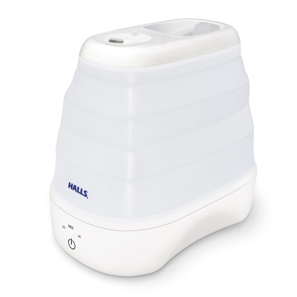 Crane x HALLS® Collapsible Cool Mist Humidifier  3.5L/1 Gallon  White