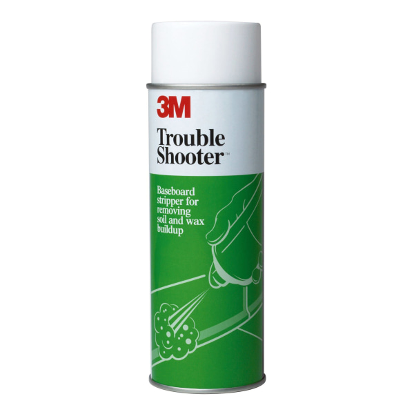 3M TroubleShooter Baseboard Stripper, 21oz, Aerosol, 12/Carton