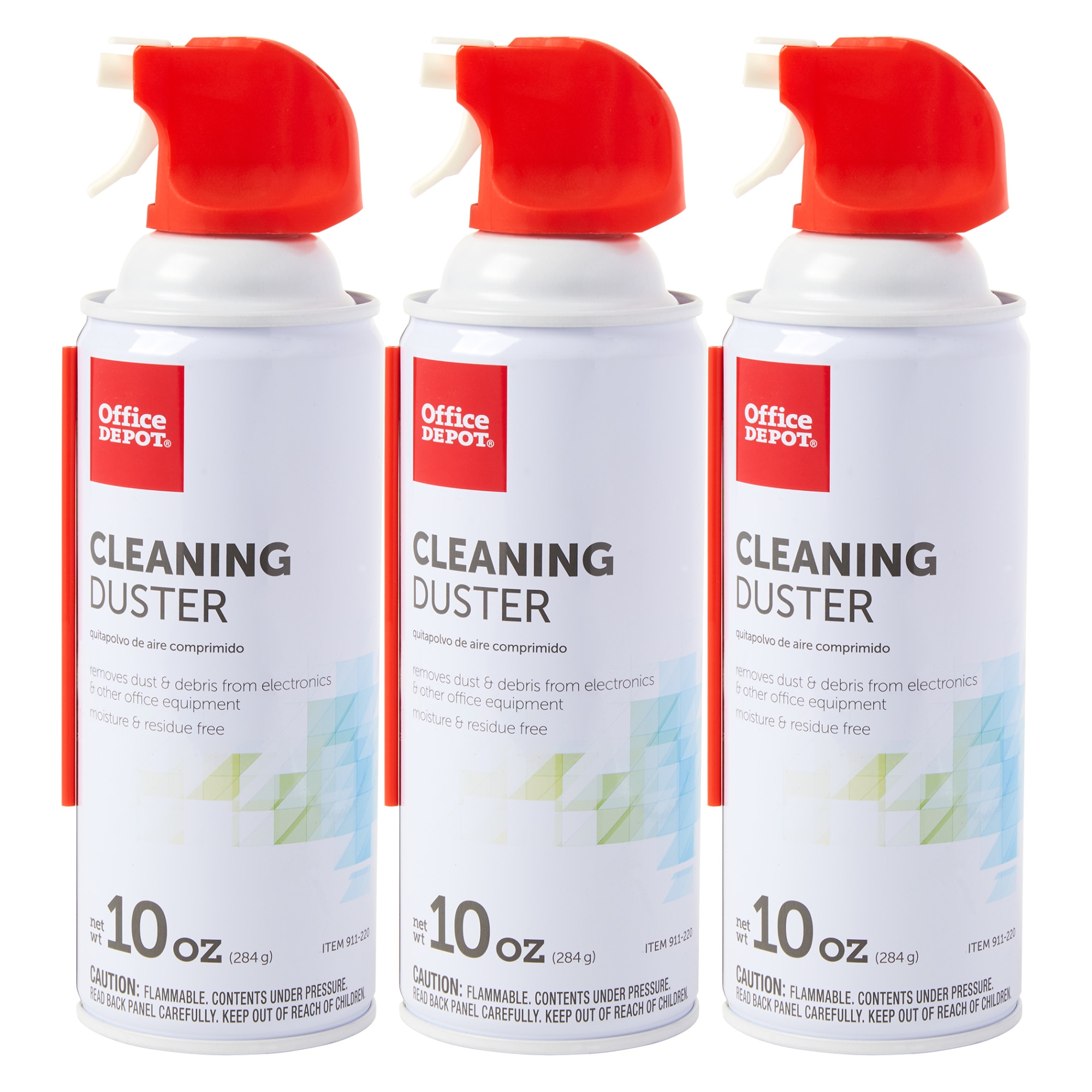 Office Depot Cleaning Duster, 10 Oz., Pack Of 3 Cans - CÔNG TY TNHH SXTM  Kim Sa