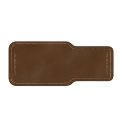 So-Mine Touch Of Class Keyboard Mat, 11-3/4" x 27-3/4", Brown