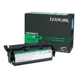 Lexmark™ T654X84G Remanufactured High-Yield Return Program Black Toner Cartridge