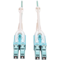 Tripp Lite 1M 10Gb 50/125 OM3 Fiber Cable Push / Pull Tabs LC/LC, N82001MT