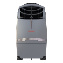 Honeywell CO30XE Evaporative Air Cooler For Indoor and Outdoor Use - 30 Liter (Grey) - Cooler - 320 Sq. ft. Coverage - Activated Carbon Filter - Gray