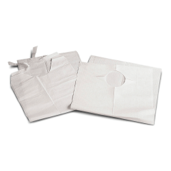Medline Adult Tissue/Poly Backed Disposable Bibs, 19" x 35", Case Of 150