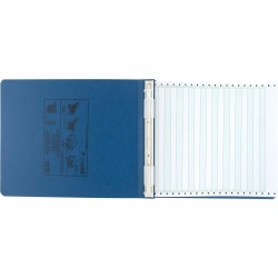Wilson Jones® Presstex® Pressboard Data Binder, 50% Recycled, Light Blue