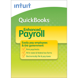 QuickBooks Enhanced Payroll 2010 - Box pack - up to 3 employees