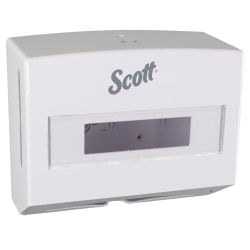 Kimberly-Clark® Scottfold™ Compact Towel Dispenser, FSC Certified, Pearl White