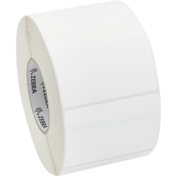 Zebra Label Paper, F58805, 4" x 3" Direct Thermal Zebra Z™Perform 1000D, 3" Core