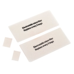 Advance Replacement Filters For VU 500 Upright Vacuums, Black, Pack of 2 Filters