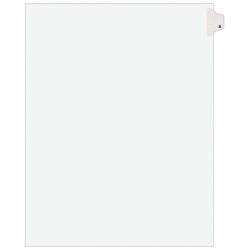 Avery® Individual Legal Dividers Avery® Style, Letter Size, Side Tab A, Pack Of 25