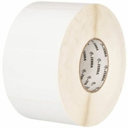 Zebra Label Paper, E62173, 2" x 1" Thermal Transfer Zebra Z™Select 4000T, 1" Core