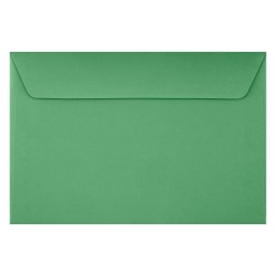 LUX Booklet 6" x 9" Envelopes, Gummed Seal, Holiday Green, Pack Of 250
