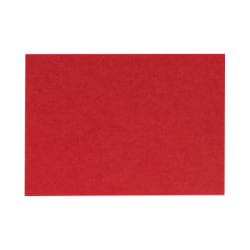 LUX Flat Cards, A9, 5 1/2" x 8 1/2", Ruby Red, Pack Of 50