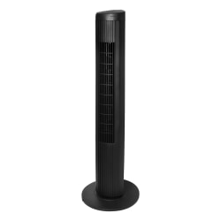 Seasons Comfort™ 3-Speed Oscillating Tower Fan with Remote, 40-In., Black