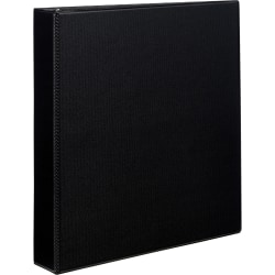 Avery® Durable 3-Ring Binder With EZ-Turn™ Rings, 1 1/2" D-Rings, 46% Recycled, Black