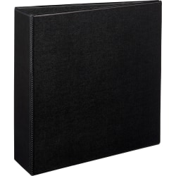 Avery® Durable 3-Ring Binder With EZ-Turn™ Rings, 3" D-Rings, 45% Recycled, Black