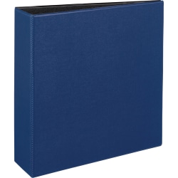 Avery® Durable 3-Ring Binder With EZ-Turn™ Rings, 3" D-Rings, 45% Recycled, Blue