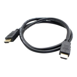 AddOn 6ft HDMI Cable - HDMI cable - HDMI male to HDMI male - 6 ft - black