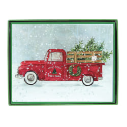 Graphique Holiday Cards, 4" x 6", Christmas, Pack Of 15 Cards