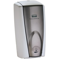 Rubbermaid® Auto Foam Soap Dispenser, Gray Pearl/White