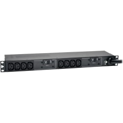 Tripp Lite PDU Basic 230V 32A 7.4kW C13 10 Outlet IEC309 Blue Horizontal 1URM - IEC 60309 32A BLUE (2P+E) - 10 x IEC 60320 C13 - 230 V AC - 7.70 kVA - 1U Horizontal Rackmount, Wall Mountable, Under-counter