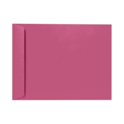 LUX Open-End 10" x 13" Envelopes, Peel & Press Closure, Magenta, Pack Of 50
