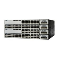 Cisco Catalyst 3750X-48T-S Layer 3 Switch - 48 Ports - Manageable - 10/100/1000Base-T - 3 Layer Supported - 1U High - Rack-mountable - Lifetime Limited Warranty