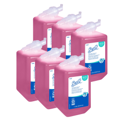 Kleenex® Foam Skin Cleanser Soap, Floral Scent, 33.8 Oz, Case Of 6 Bottles