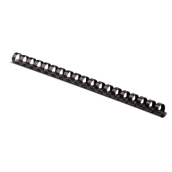Fellowes® Letter-Size Plastic Comb Bindings, 5/8", 120-Sheet Capacity, Black, Box Of 100