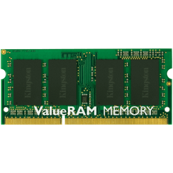 Kingston ValueRAM - DDR3 - module - 8 GB - SO-DIMM 204-pin - 1600 MHz / PC3-12800 - CL11 - 1.5 V - unbuffered - non-ECC