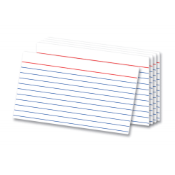 OfficeMax Heavyweight Index Cards, 3" x 5", Pack Of 100